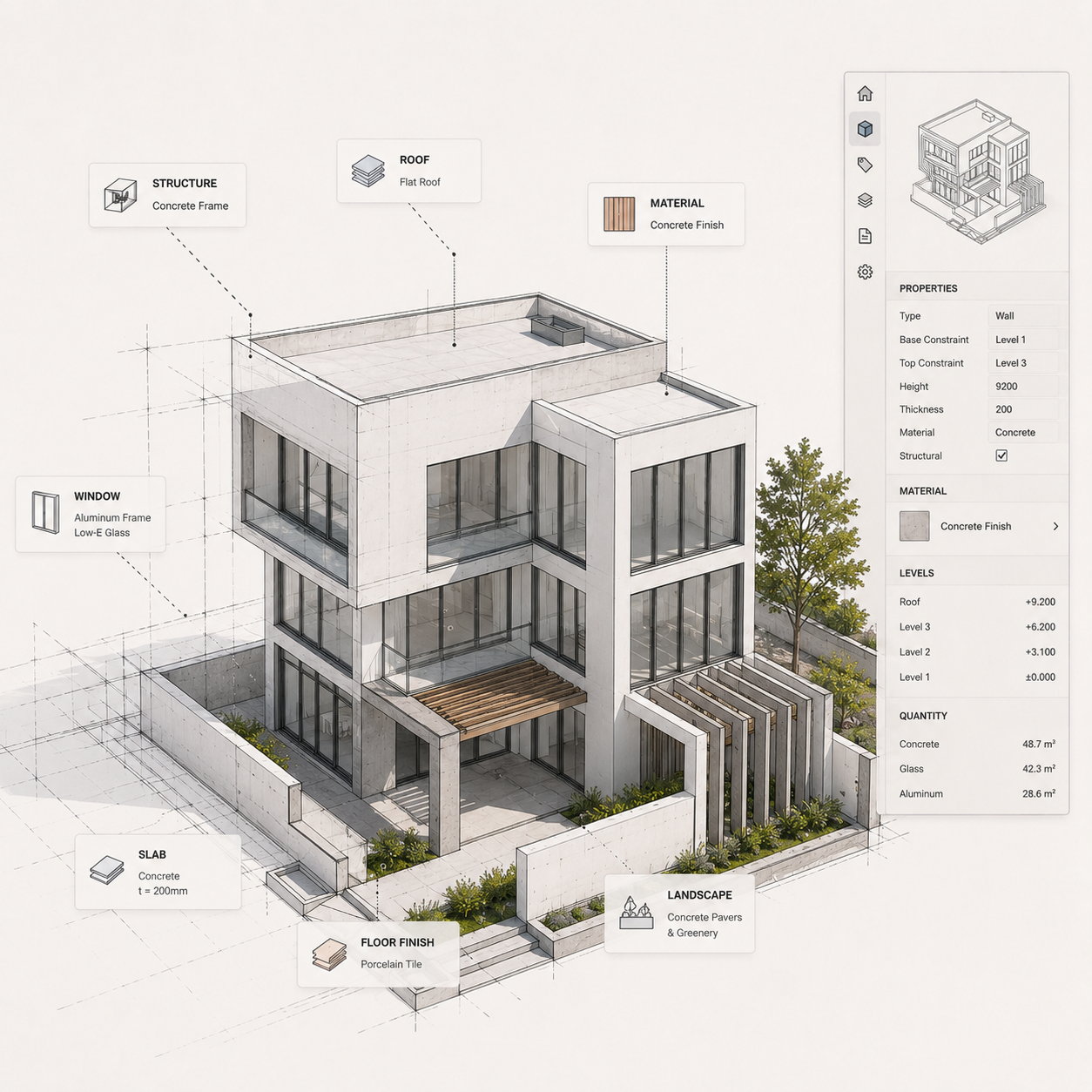 5D+ Architectural Workflow